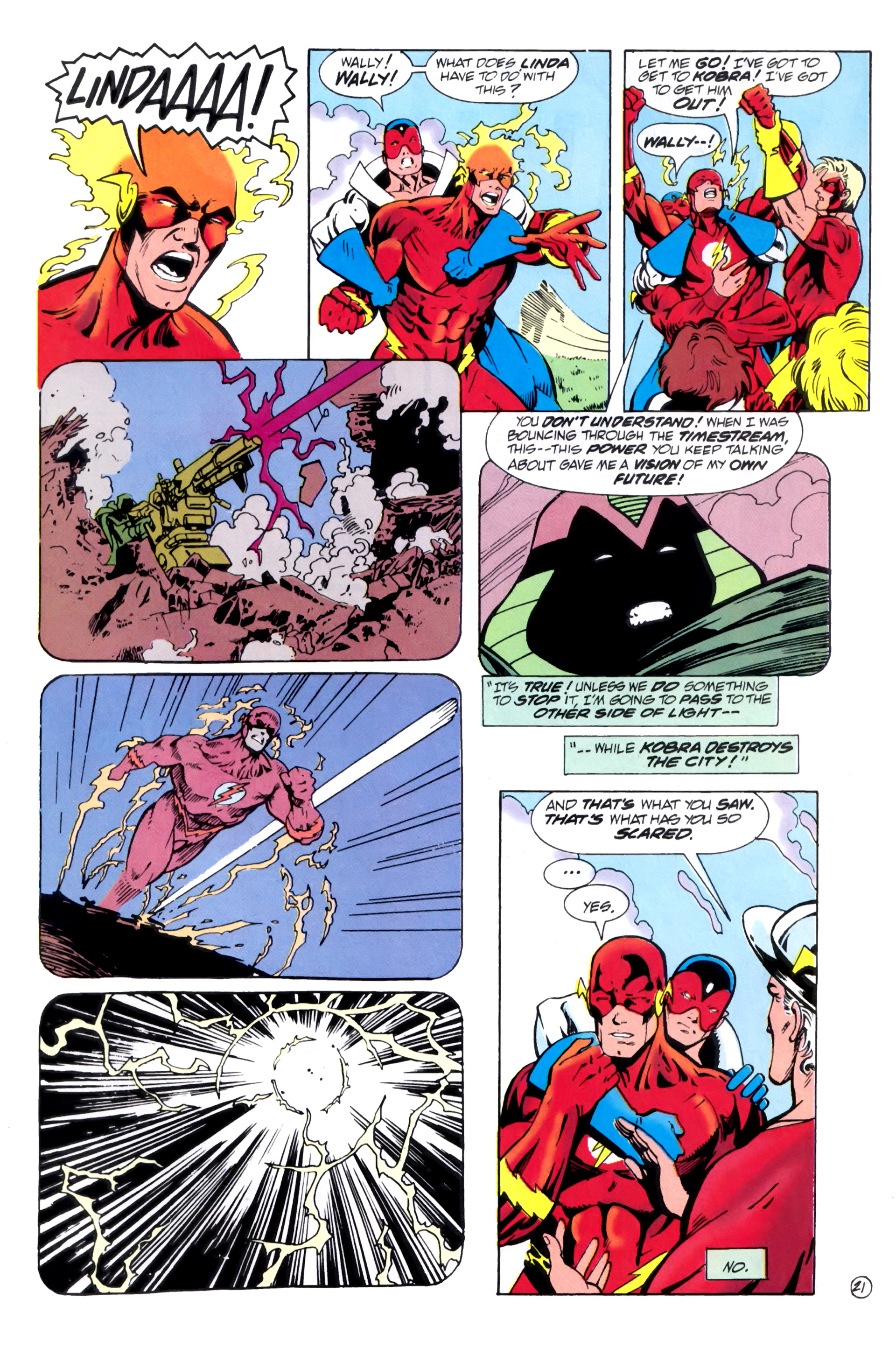 Read online The Flash (1987) comic -  Issue #97 - 22