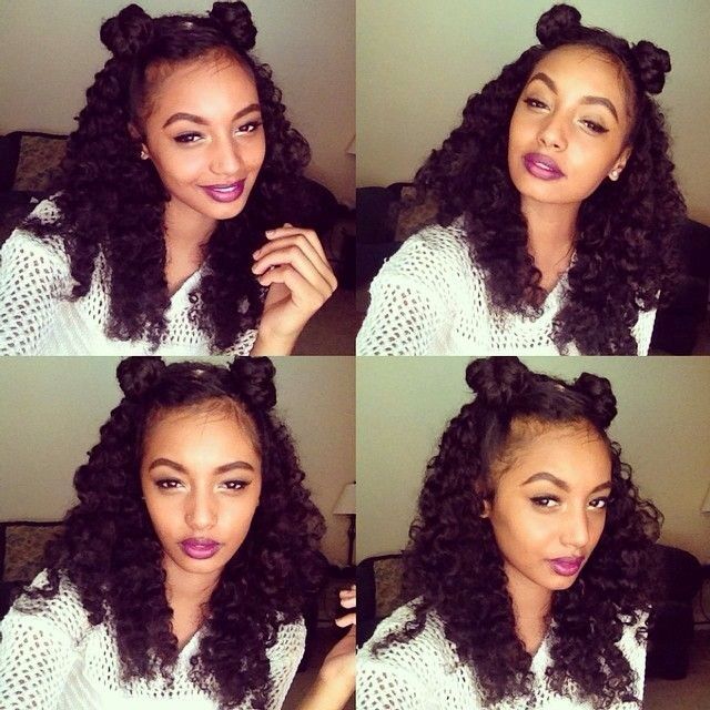 Half Up Half Down Short Hair For Teen Girls Kizifashion