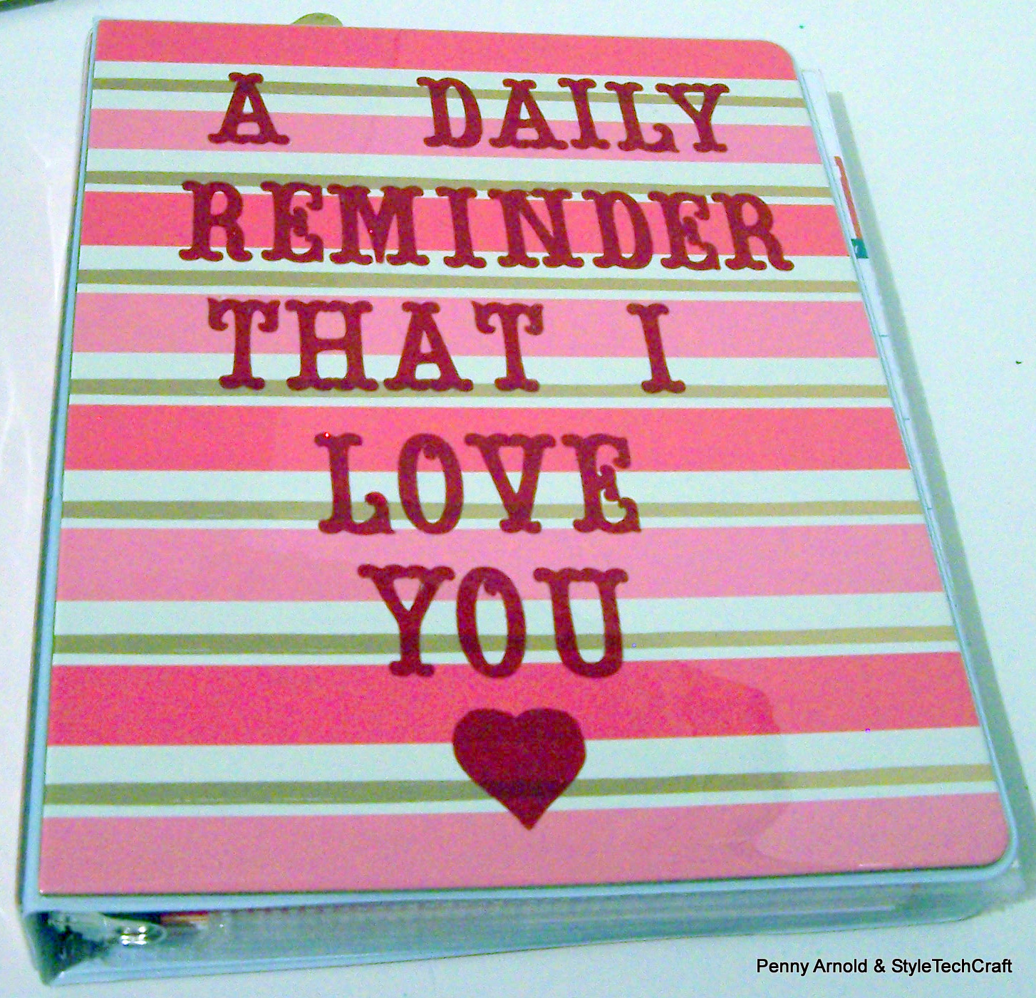 Scrap Aholic How To Decorate A Planner Cover With Beautiful Vinyl