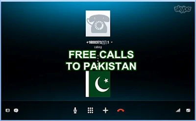 Free Calls to Pakistan via Skype