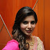 Samantha Latest Hot Navel Show Stills In Red Saree