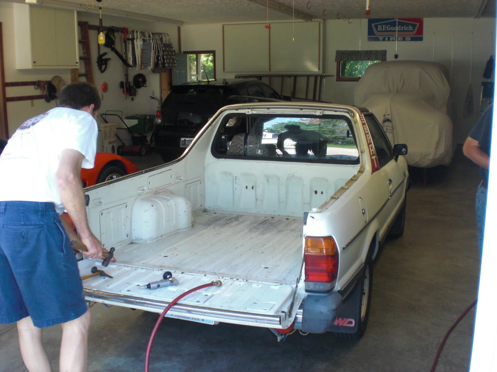Subaru Brat Bedliner for the Brat Gator Guard PT1