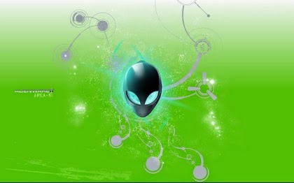 Green Alienware HD Desktop Wallpaper | VIOTABI IMAGES