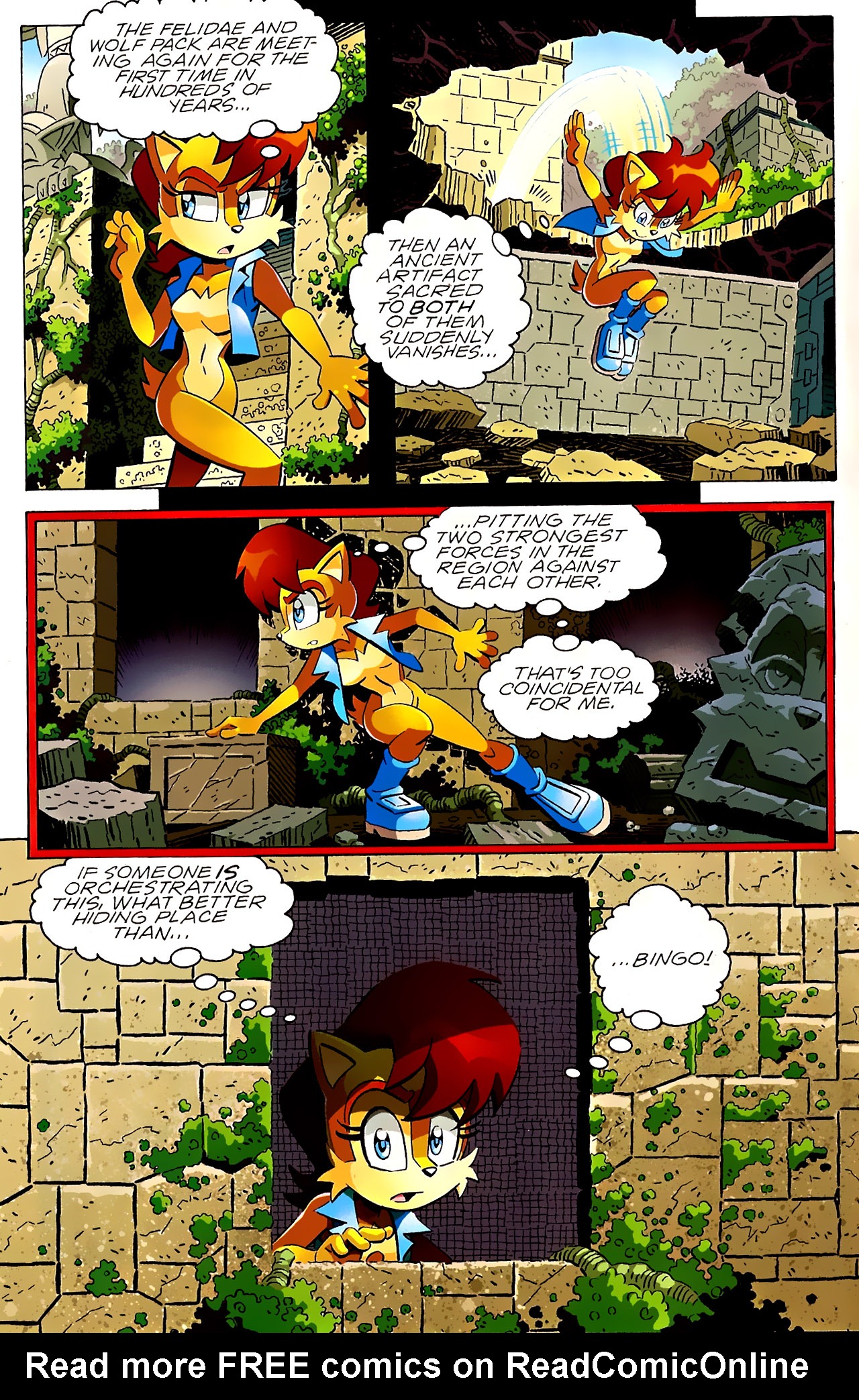 Read online Sonic The Hedgehog comic -  Issue #213 - 16