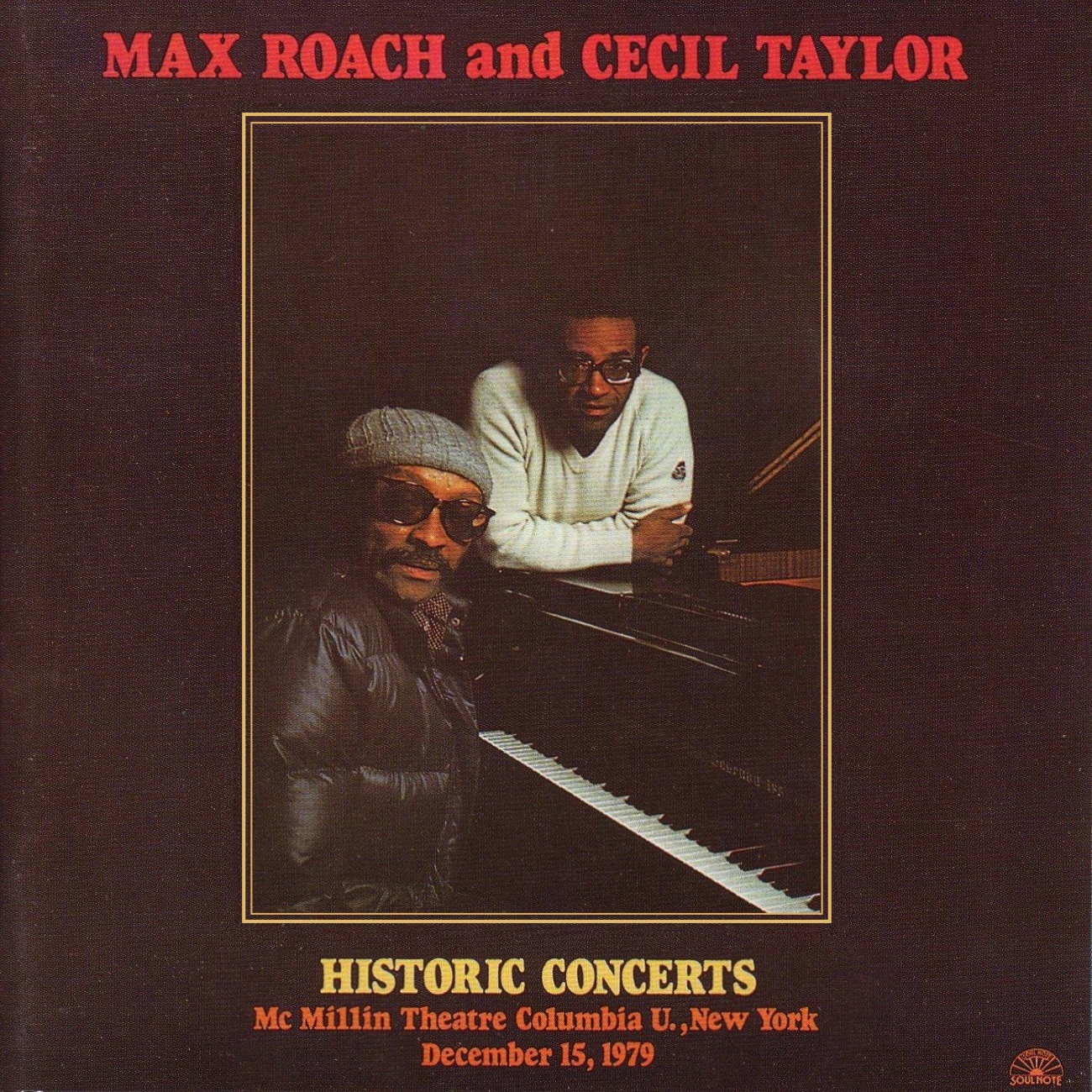 MAX ROACH and CECIL TAYLOR – Historic Concerts 1979 (2CD-1984)