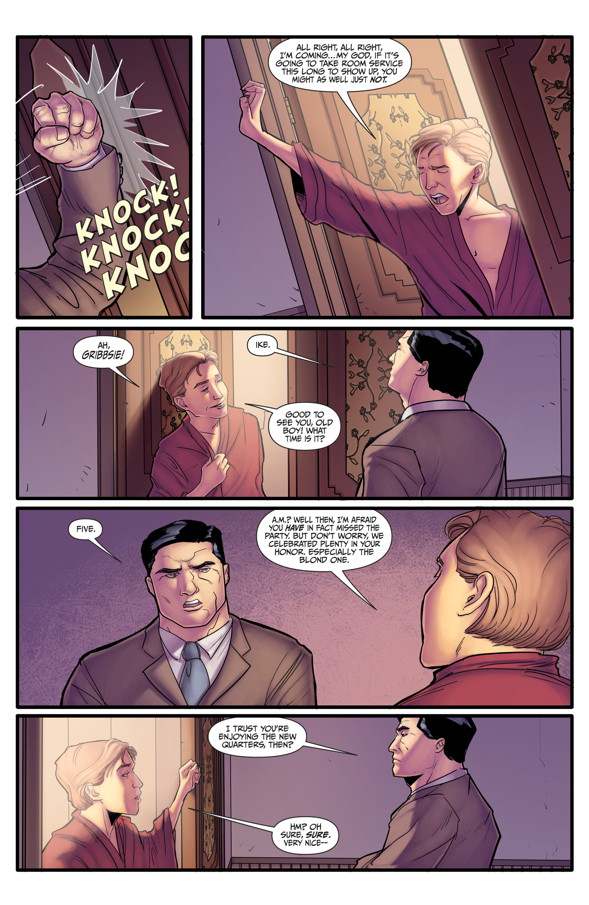 Read online Morning Glories comic -  Issue # _TPB 2 - 131