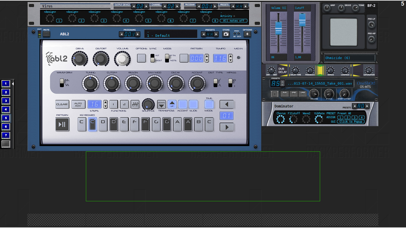 liveprofessor with virtual rack gear liveprofessor with virtual rack gear