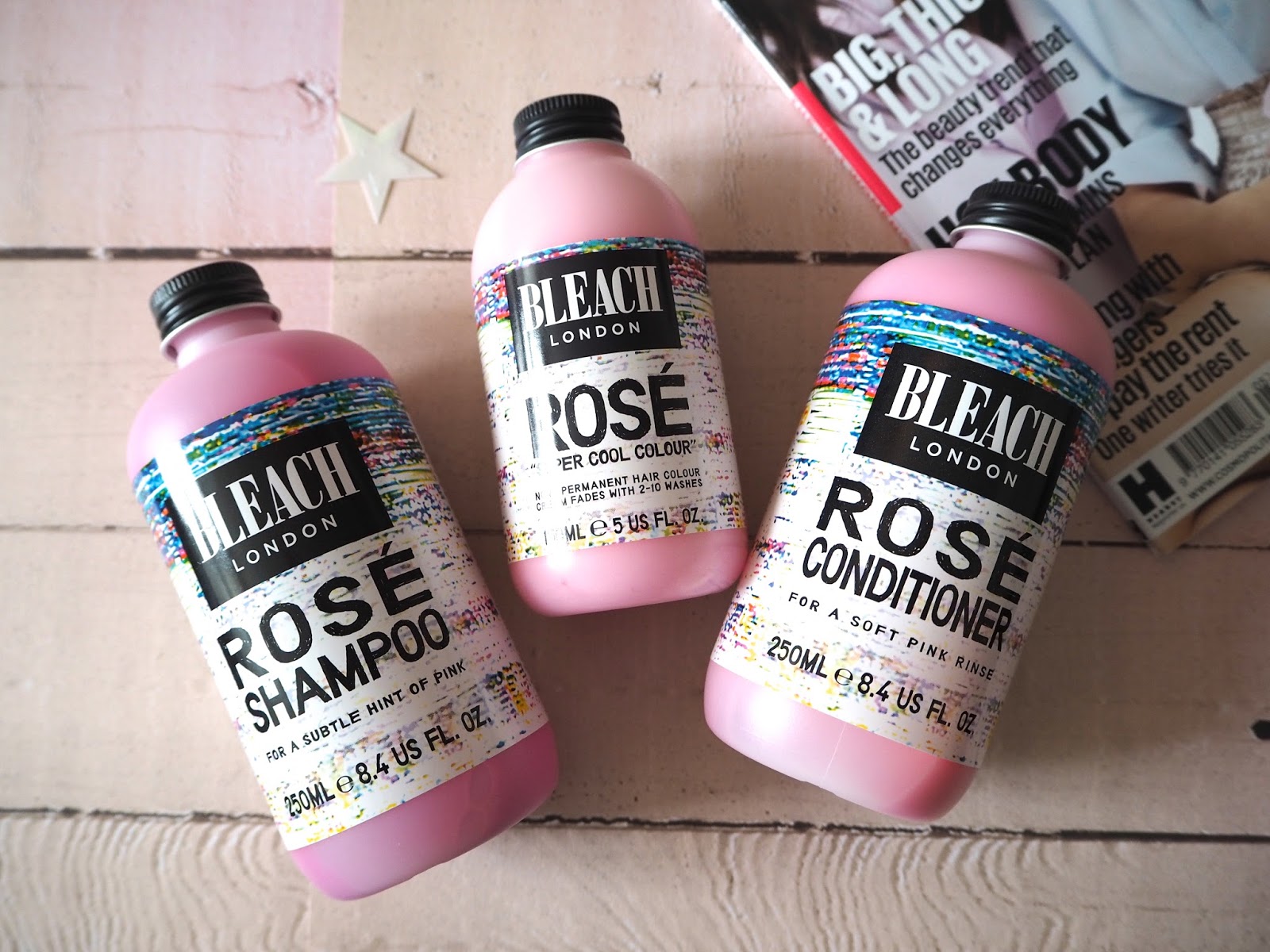 How To Get Rose Gold Locks My Bleach London Rose Review Pennies and