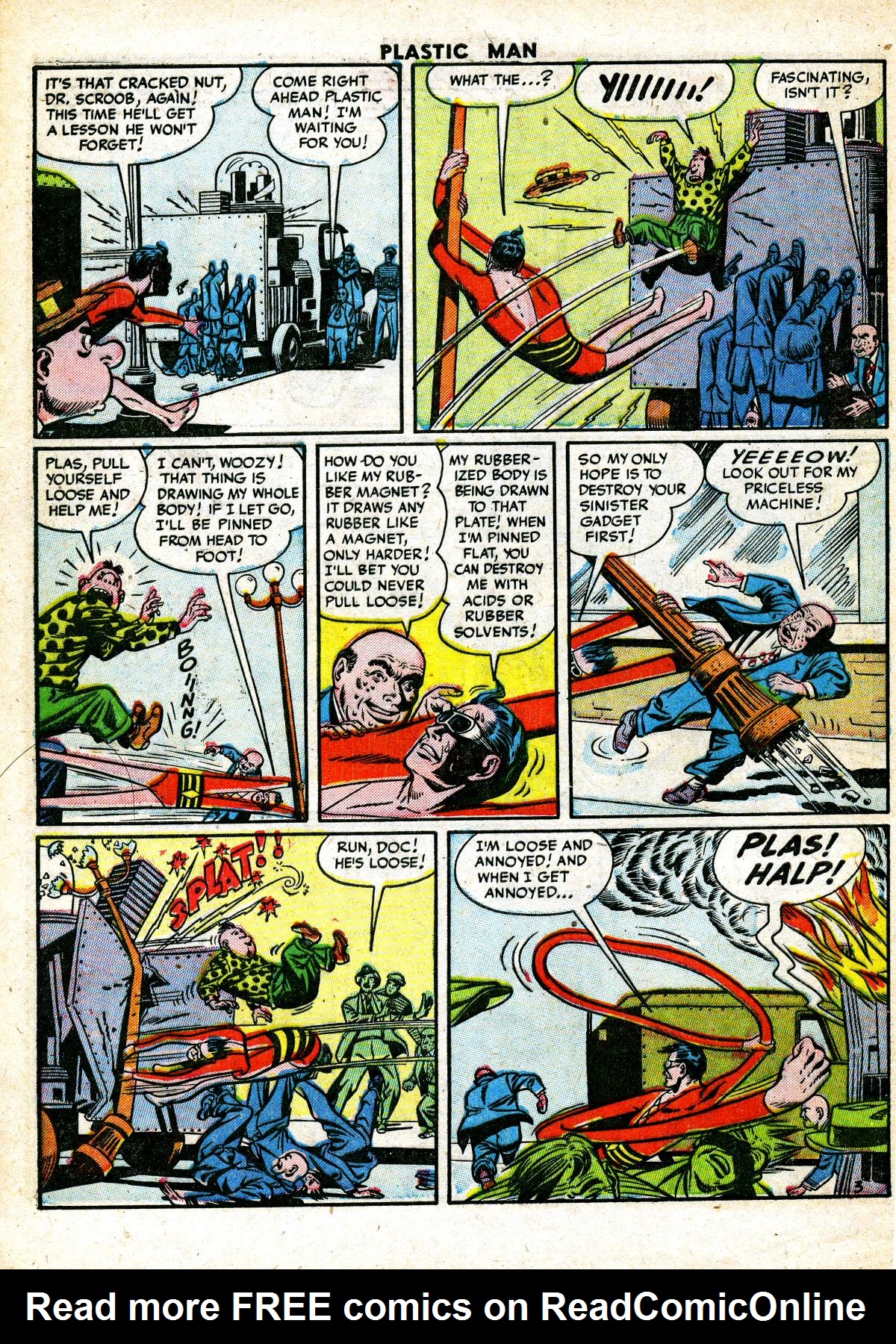 Read online Plastic Man (1943) comic -  Issue #43 - 30