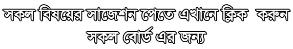 SSC ICT Suggestion, Question Paper, Model Question, MCQ Question, Question Pattern, Dhaka Board Syllabus, All Boards