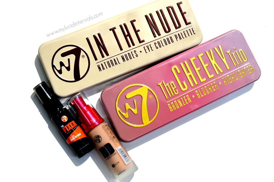 Review: W7 The Cheeky Trio and W7 Foundation | My Lucid Intervals