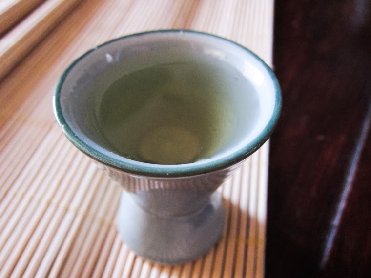 the indolent cook lavender green tea plum wine cocktail (serve hot or