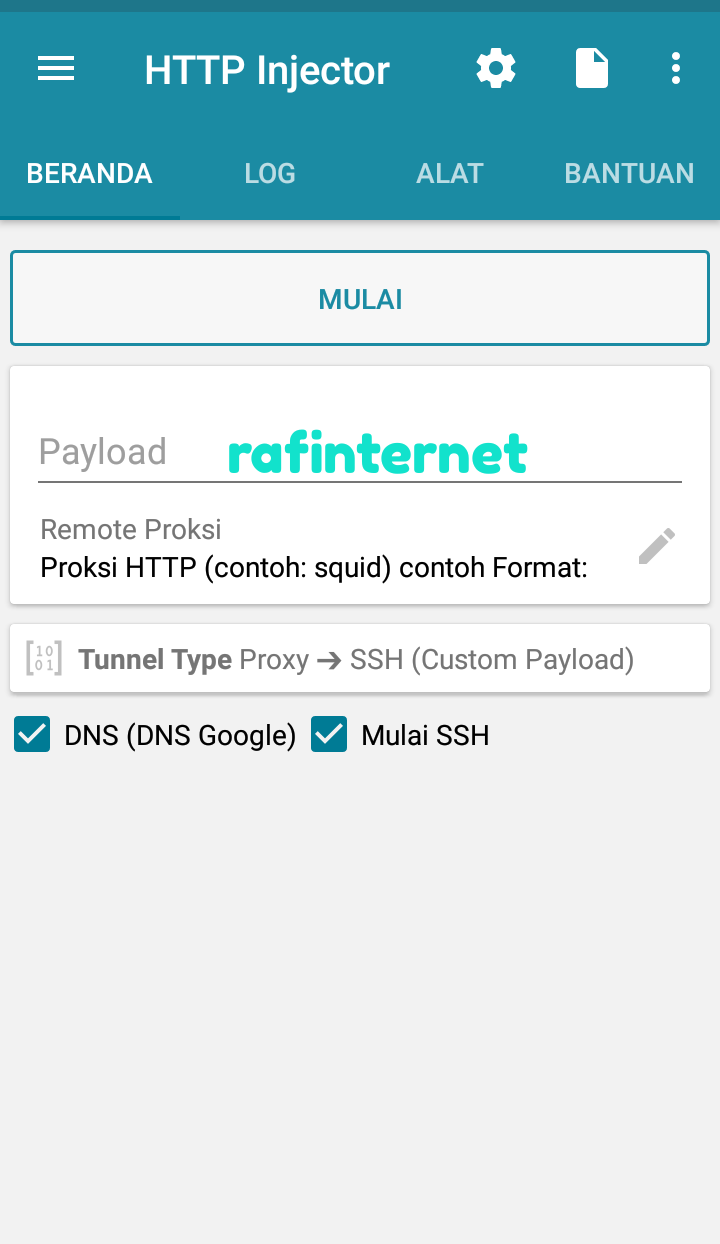 √ Cara buat config http injector Axis semua tarif - Rafinternet