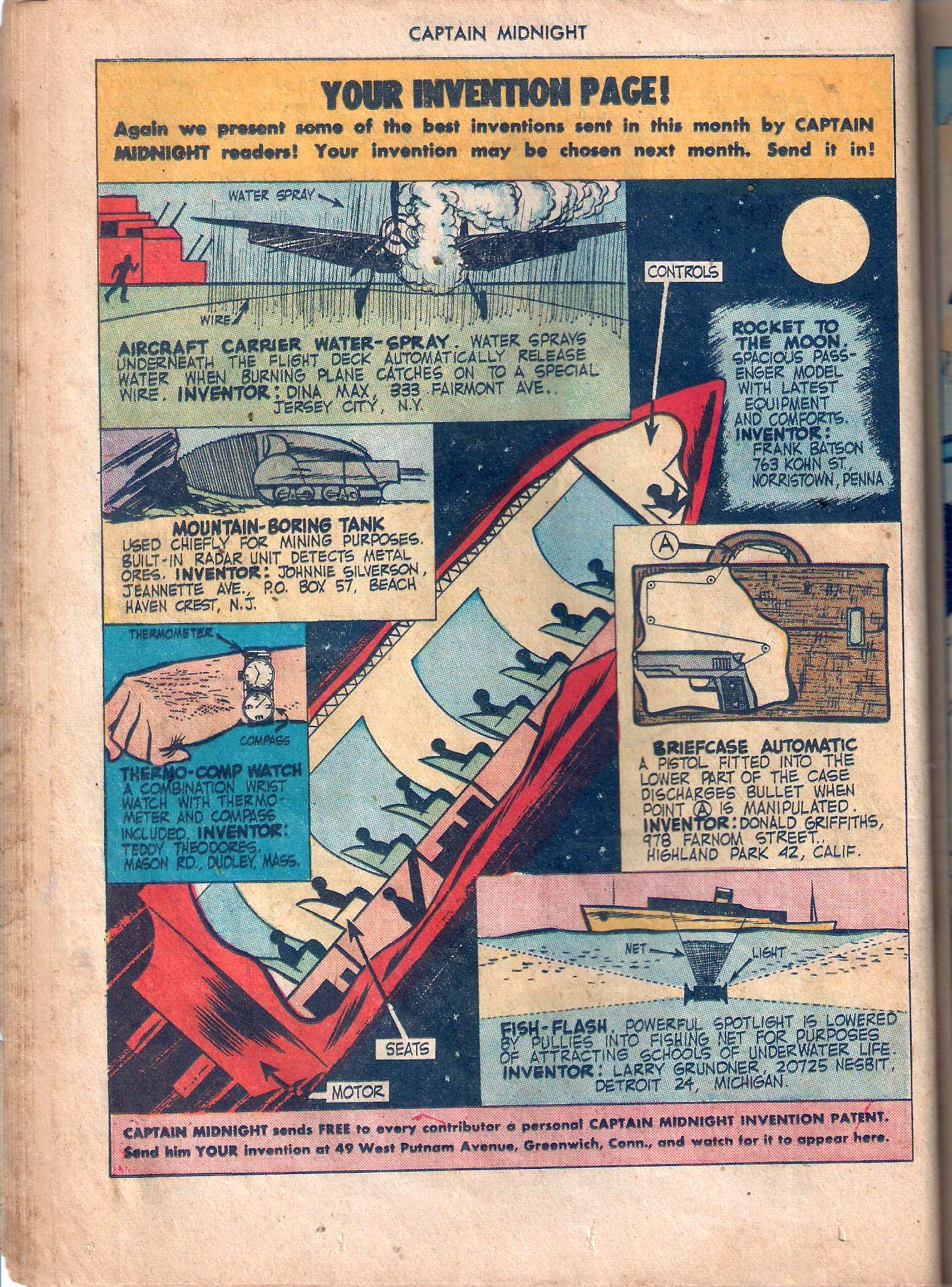 Read online Captain Midnight (1942) comic -  Issue #47 - 24