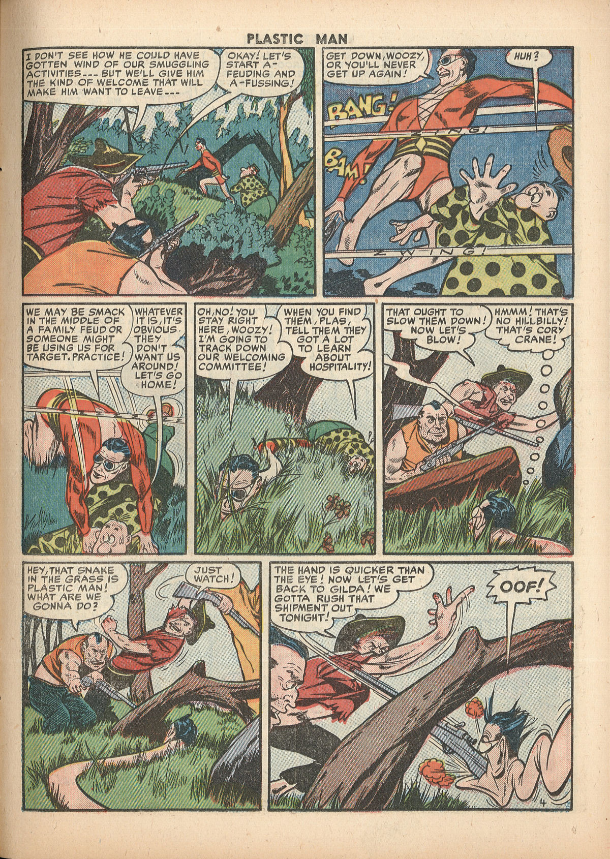 Read online Plastic Man (1943) comic -  Issue #29 - 19