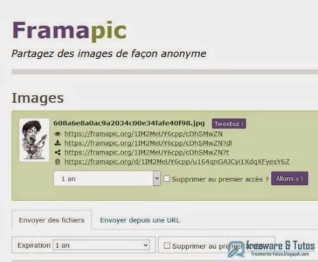 Framapic : un service en ligne libre de partage d'images