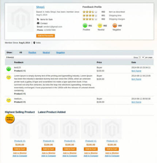 Marketplace review system in Medma Marketplace review system in Medma