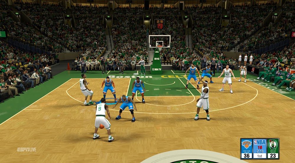 NBA 2K14 Custom NRL Scoreboard Mod