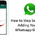 How to Choose Who Can Add You to Groups on WhatsApp