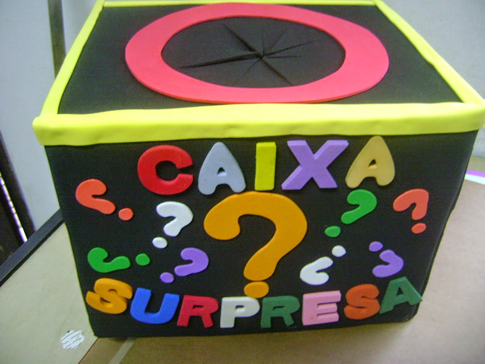 Plano De Aula Caixa Surpresa Educação Infantil - FDPLEARN