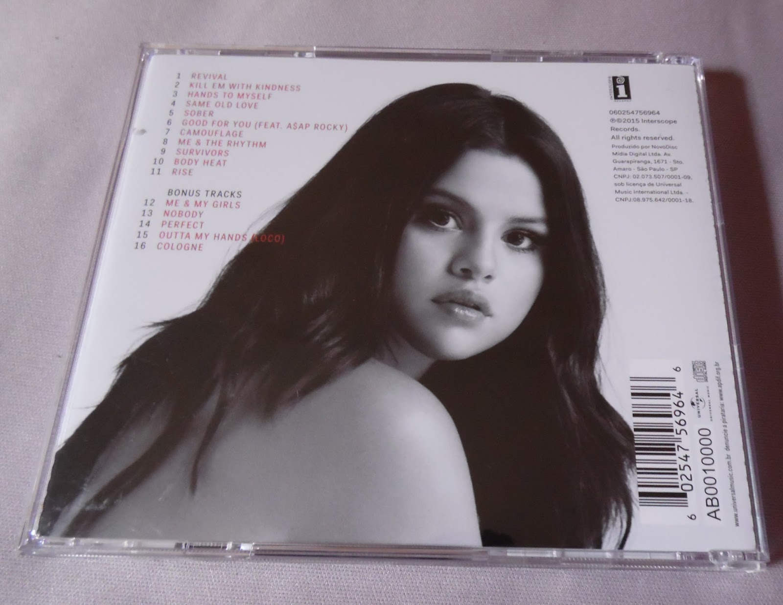 CD: Selena Gomez - Revival (Deluxe Edition) [Brasil] - My Collection