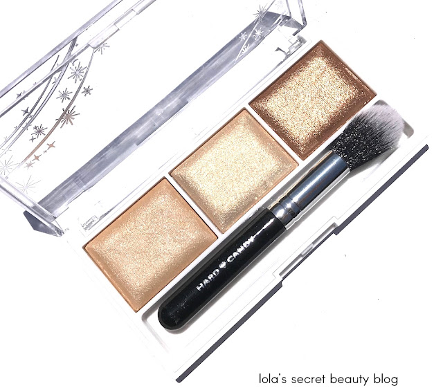 lola's secret beauty blog Hard Candy Just Glow Baked Highlighter Trios