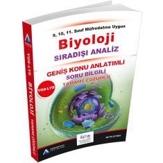 SıradışıAnaliz YGS LYS Biyoloji Geniş Konu Anlatımlı Soru Bilgili Tamamı Çözümlü SıradışıAnaliz YGS LYS Biyoloji Geniş Konu Anlatımlı Soru Bilgili Tamamı Çözümlü