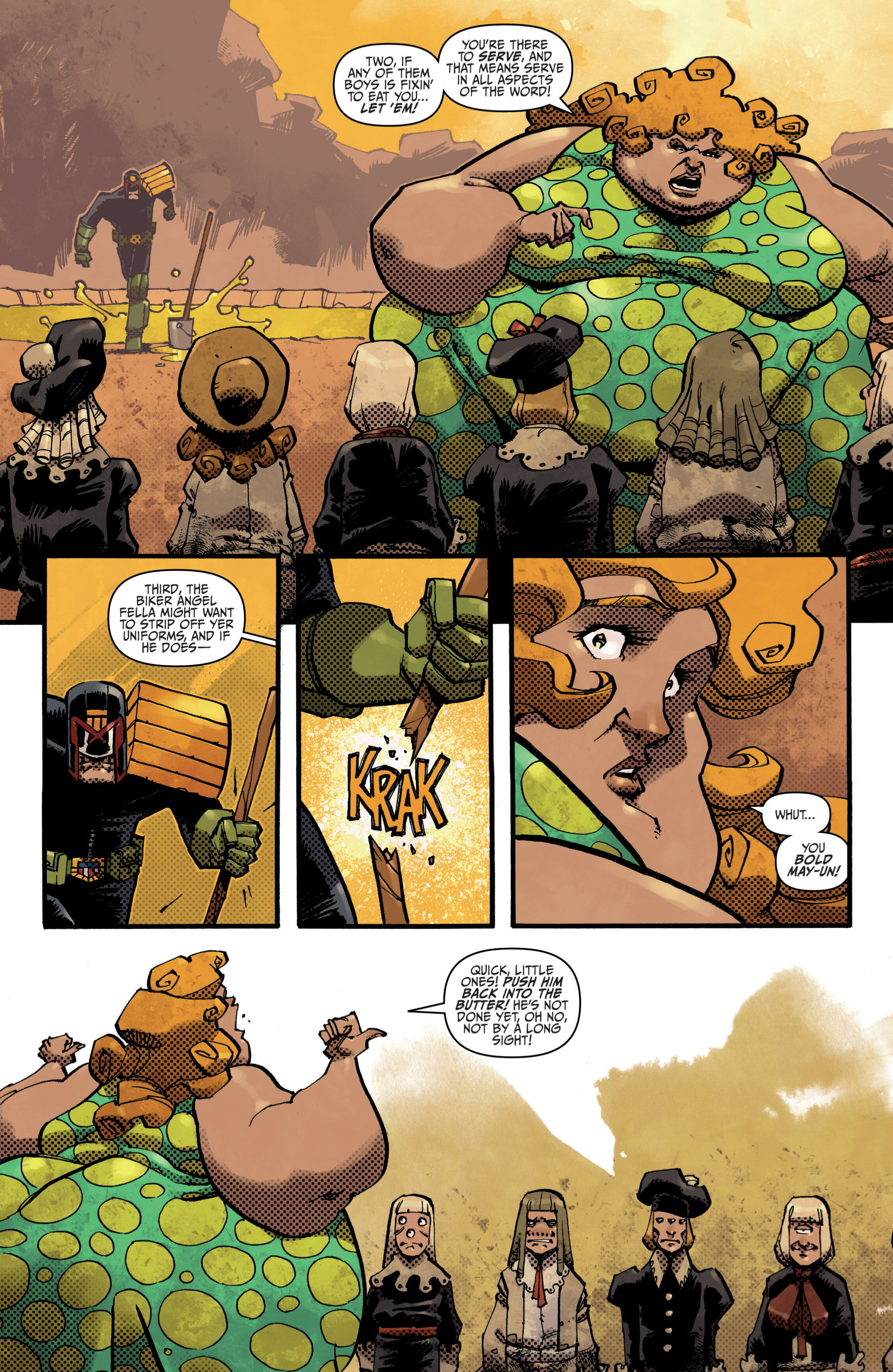 Read online Judge Dredd (2012) comic -  Issue # _TPB 3 - 74