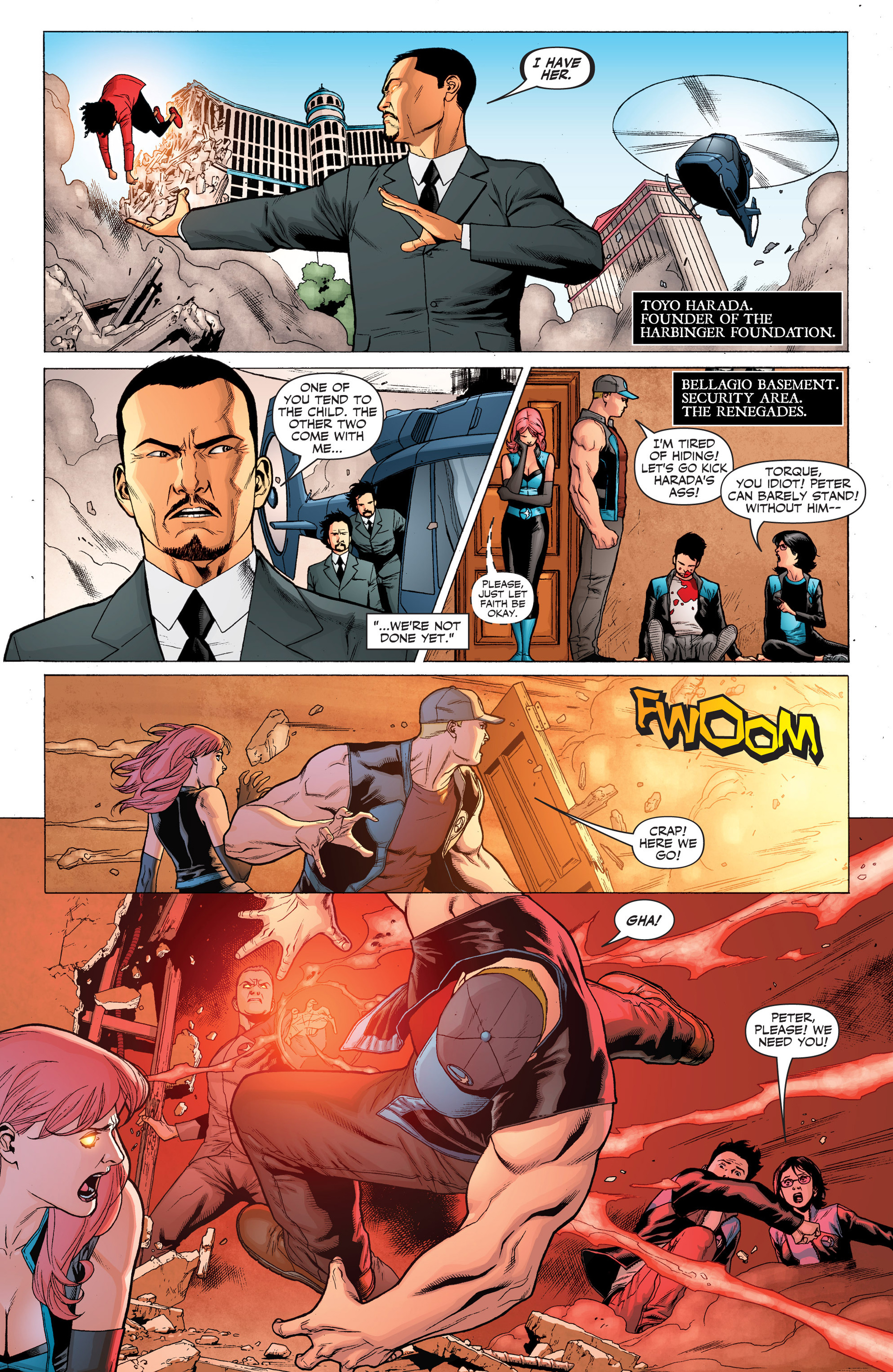 Read online Harbinger (2012) comic -  Issue #17 - 6