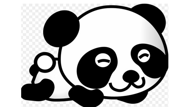  Mewarnai  Gambar  Kartun Panda  Hitam Putih Aneka Gambar  Gambar 