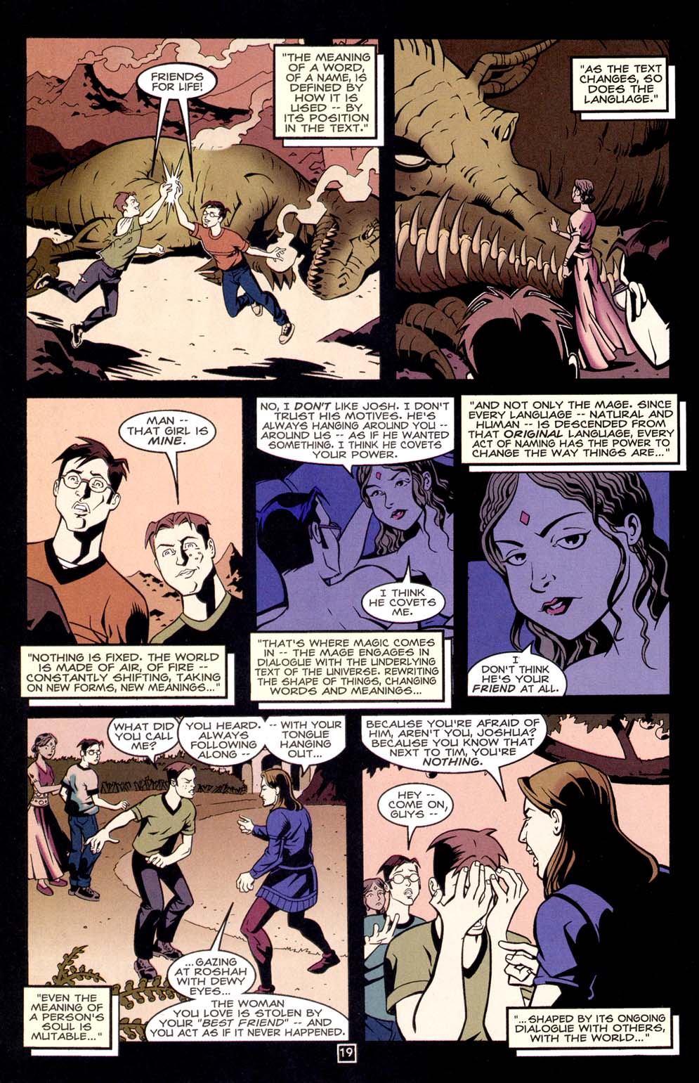 Read online Hunter:  The Age of Magic comic -  Issue #5 - 18