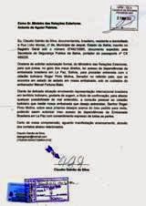 Solicitação ao Ministro das Relações Exteriores do Brasil, Antonio Patriota