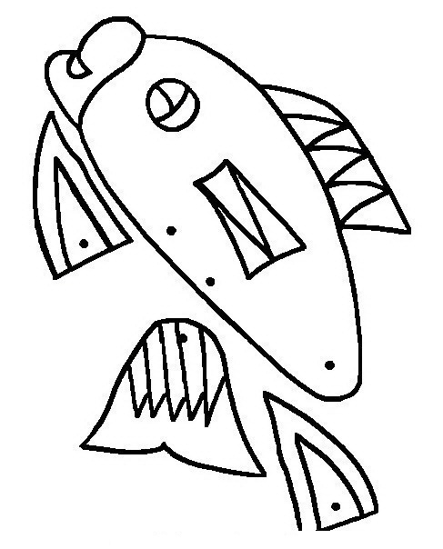 Fish Puppet Coloring, Build and paint | COLOR AREA