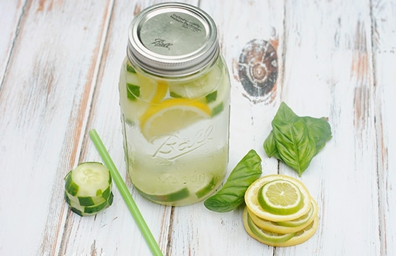 Cucumber And Basil Water Cucumber And Basil Water
