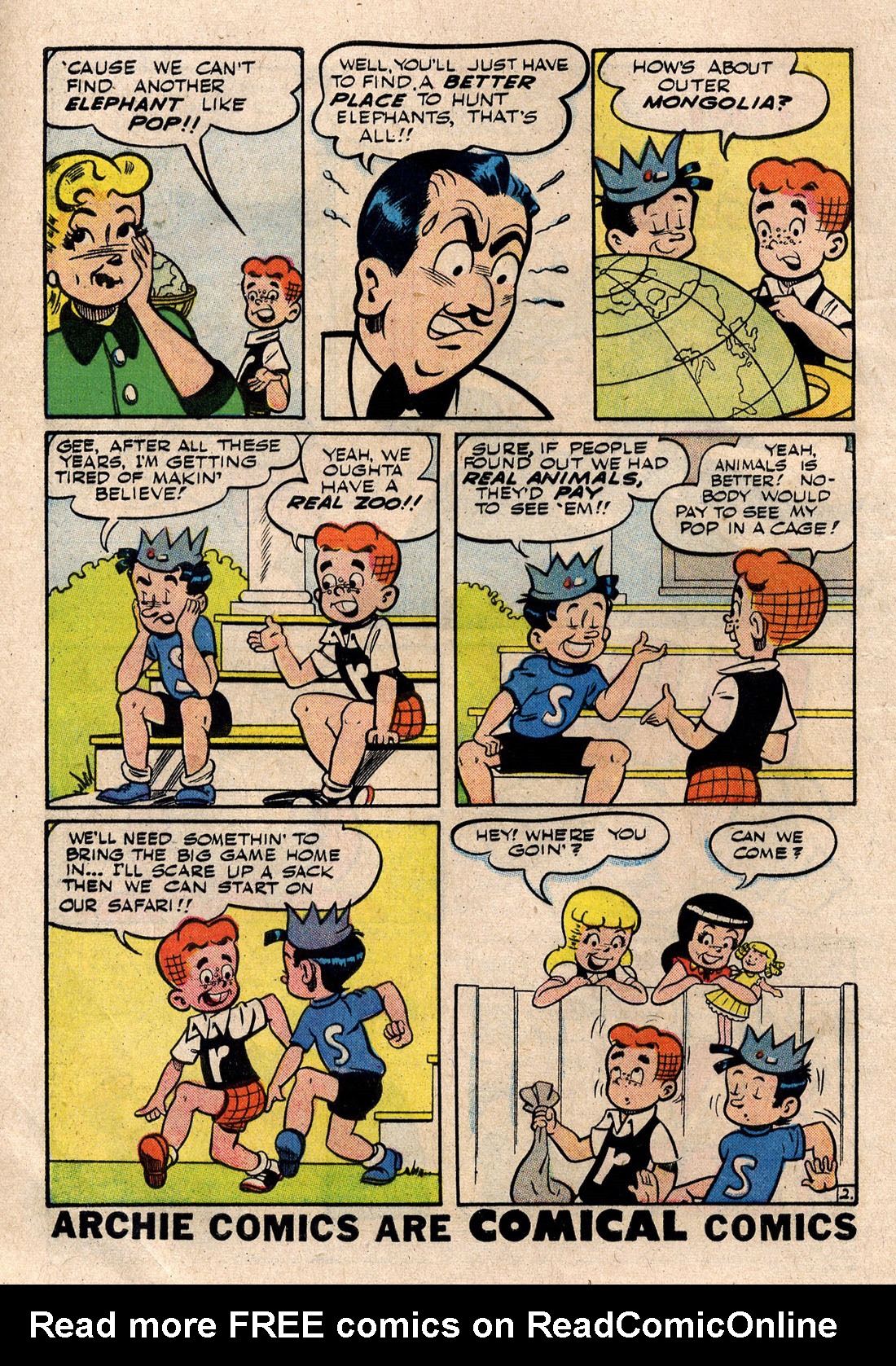 Read online Little Archie (1956) comic -  Issue #1 - 4