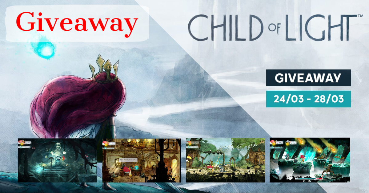 Giveaway: Child of Light - Standard Edition on UPLAY