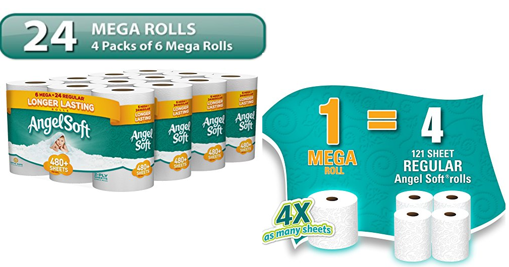 angel soft 24 mega rolls