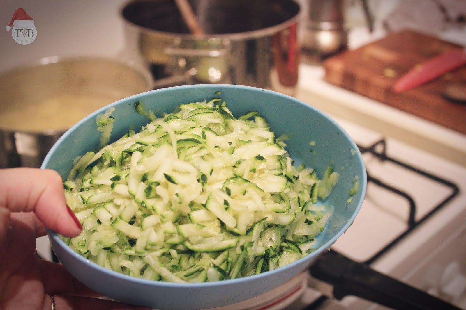 Lauch-Zucchini Laibchen mit Kartoffel Püree #vegan - Tschaakii&amp;#39;s Veggie ...