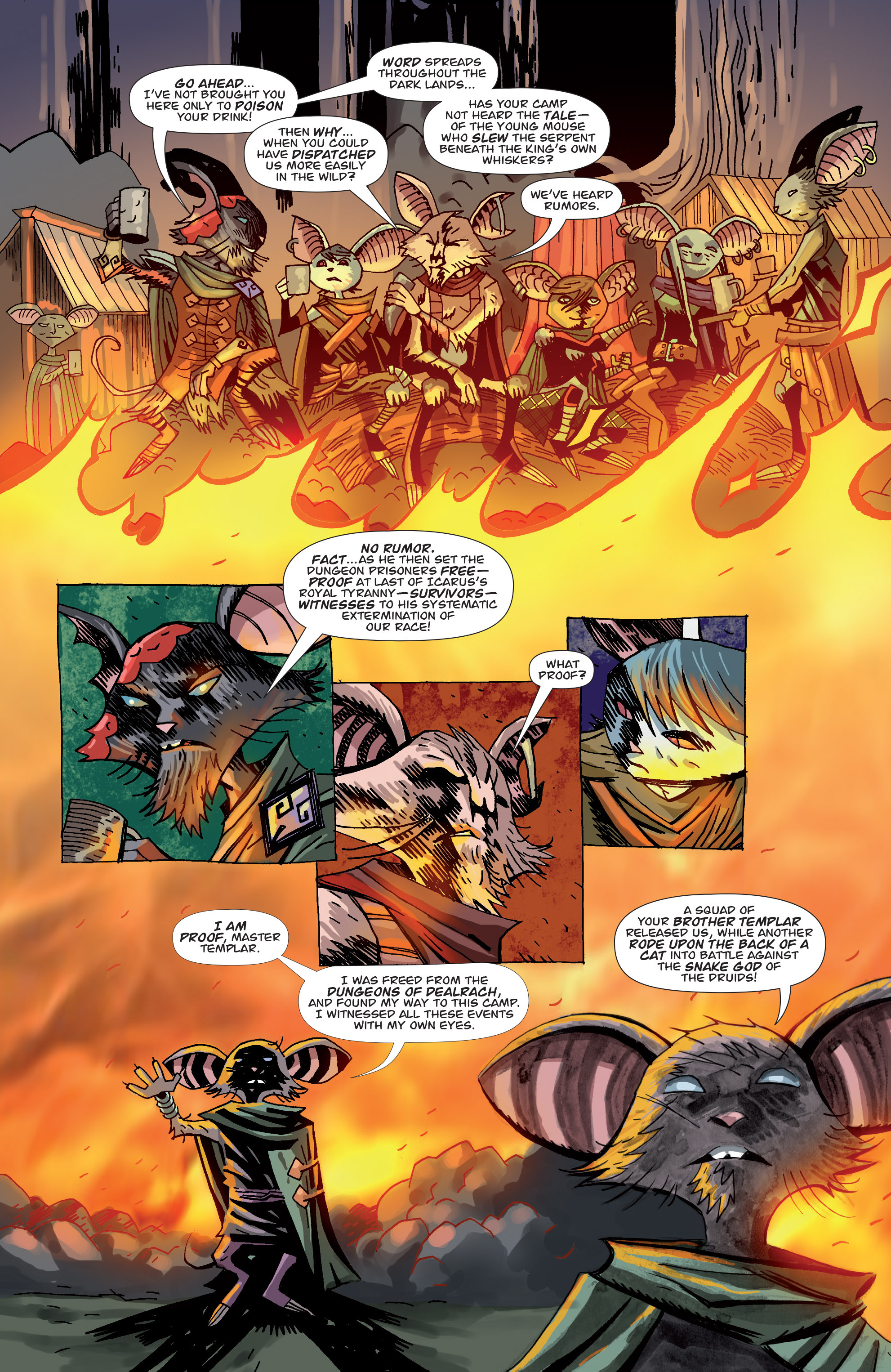 The Mice Templar Volume 3: A Midwinter Night's Dream issue TPB - Page 147