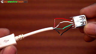 Tutorial Cara Membuat Kabel OTG dari USB Biasa