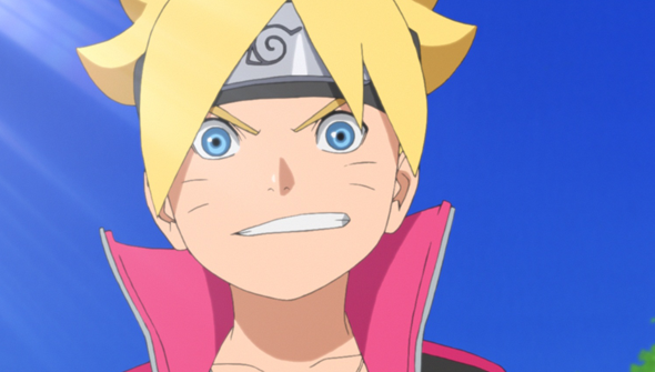 Why do Boruto the movie and Boruto the series appear to be on