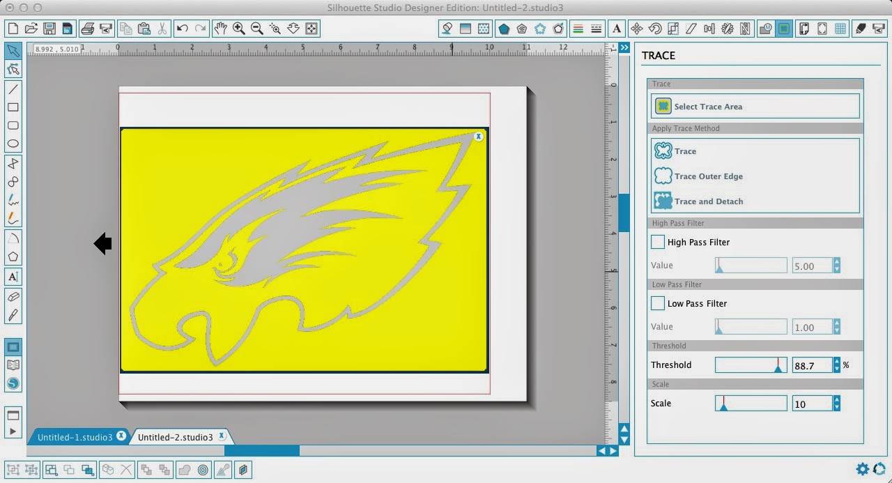 Tracing Complex and MultiColor Designs (Silhouette Tutorial