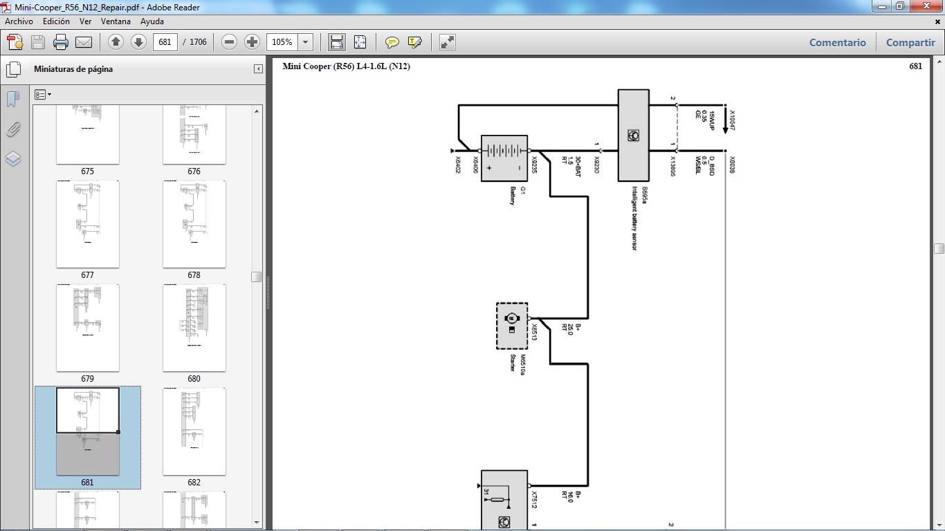 Manuales De Taller De Mini Cooper Mini Cooper Carrocer 237 A