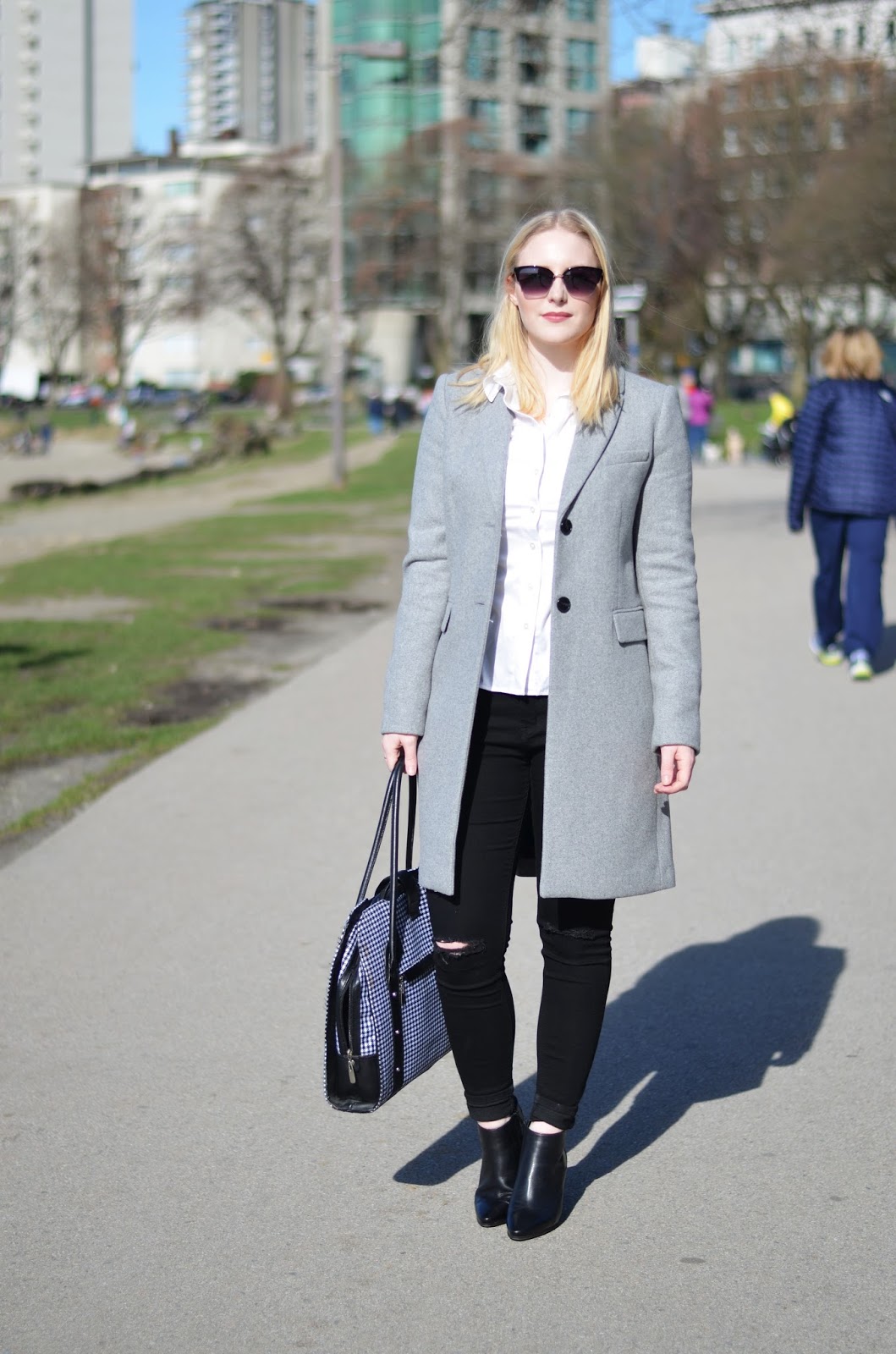 Vancouver Vogue Business Casual The Perfect Grey Coat
