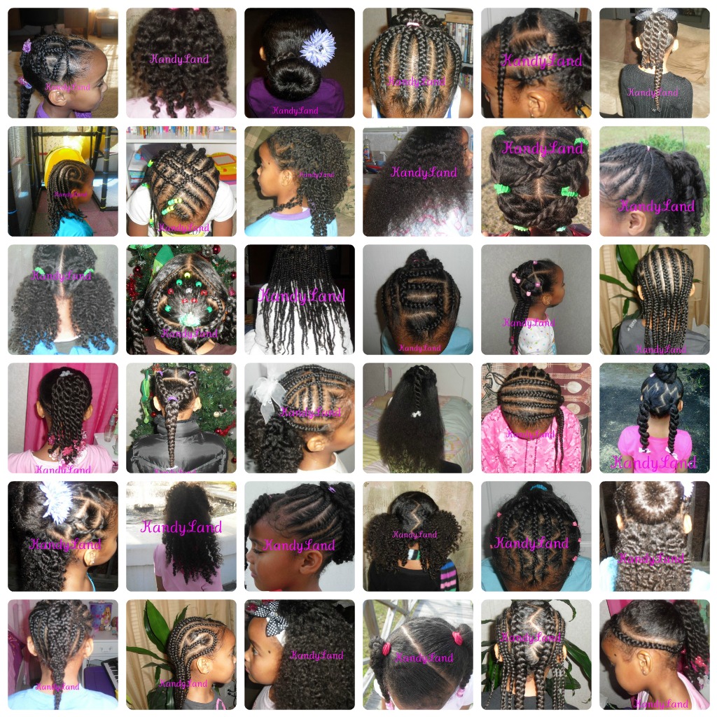 KandyLand: Our Hair Style Collage