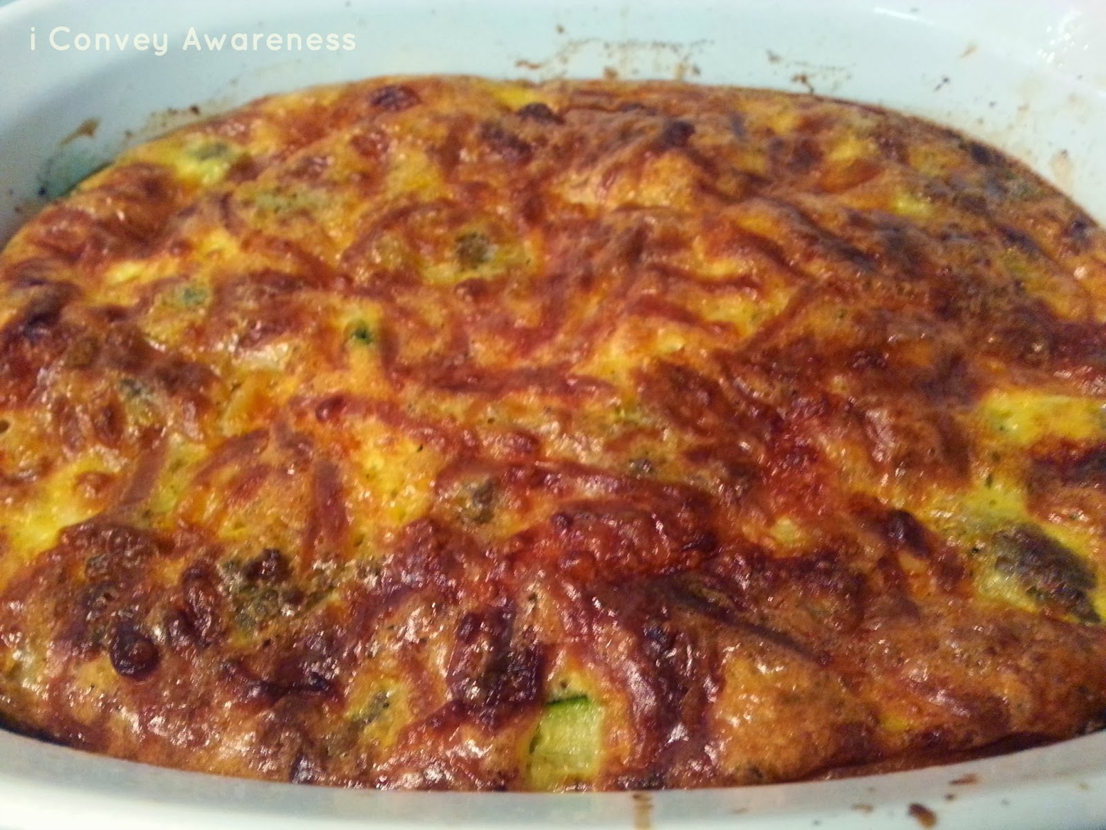 Conveying Awareness with Jessica David: Crustless Veggie Quiche (with ...