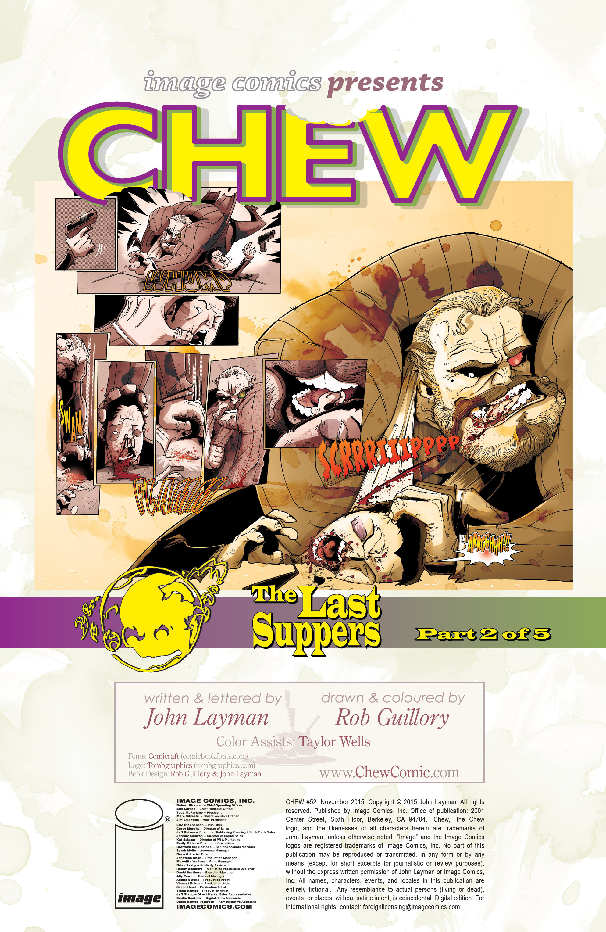 Read online Chew comic -  Issue #52 - 2