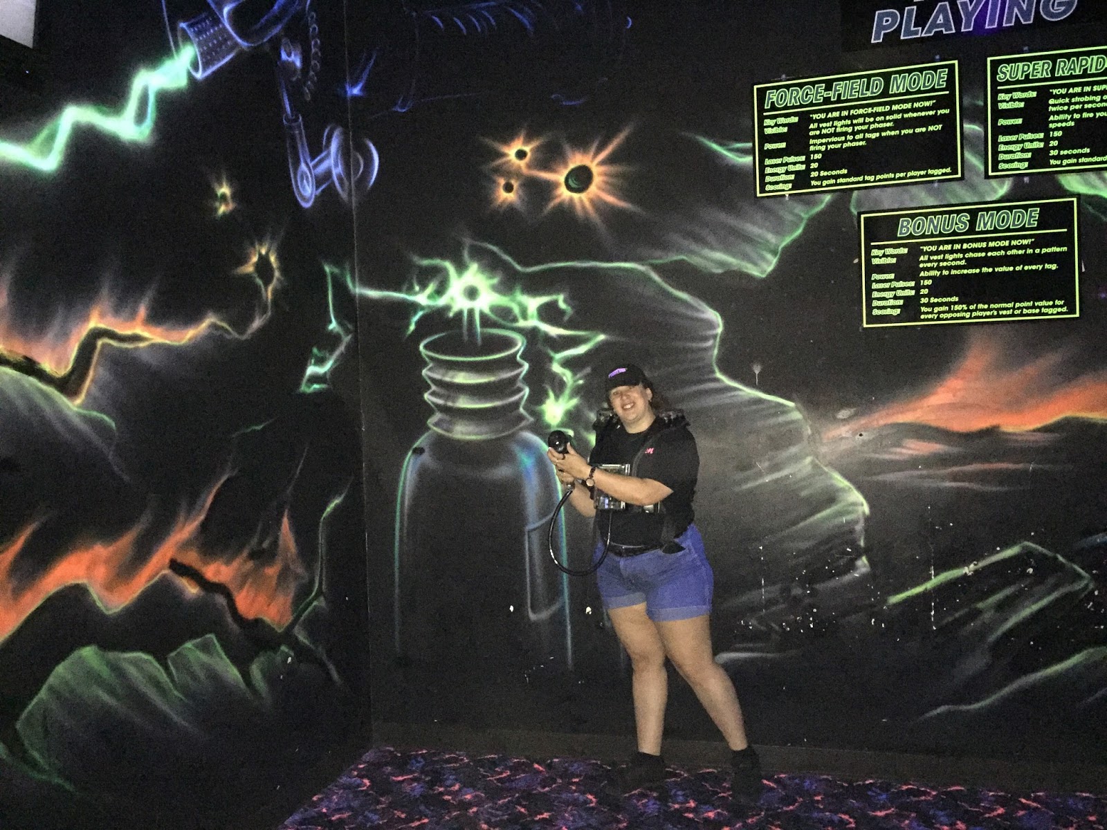 Tiviachick Loves Laser Tag Xtreme Craze