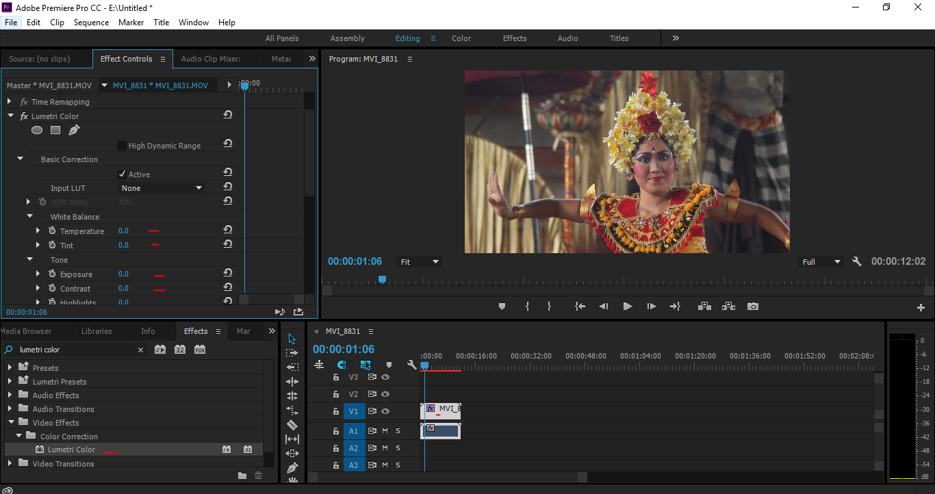 Color Grading Dengan Adobe Premiere All About It