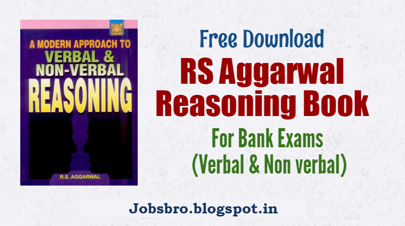 Rs agarwal reasoning book Rs agarwal reasoning book